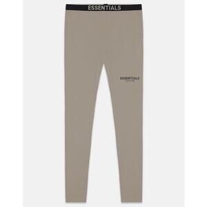 NWT Fear of God Essentials Taupe Athletic Leggings | Taupe | SZ L